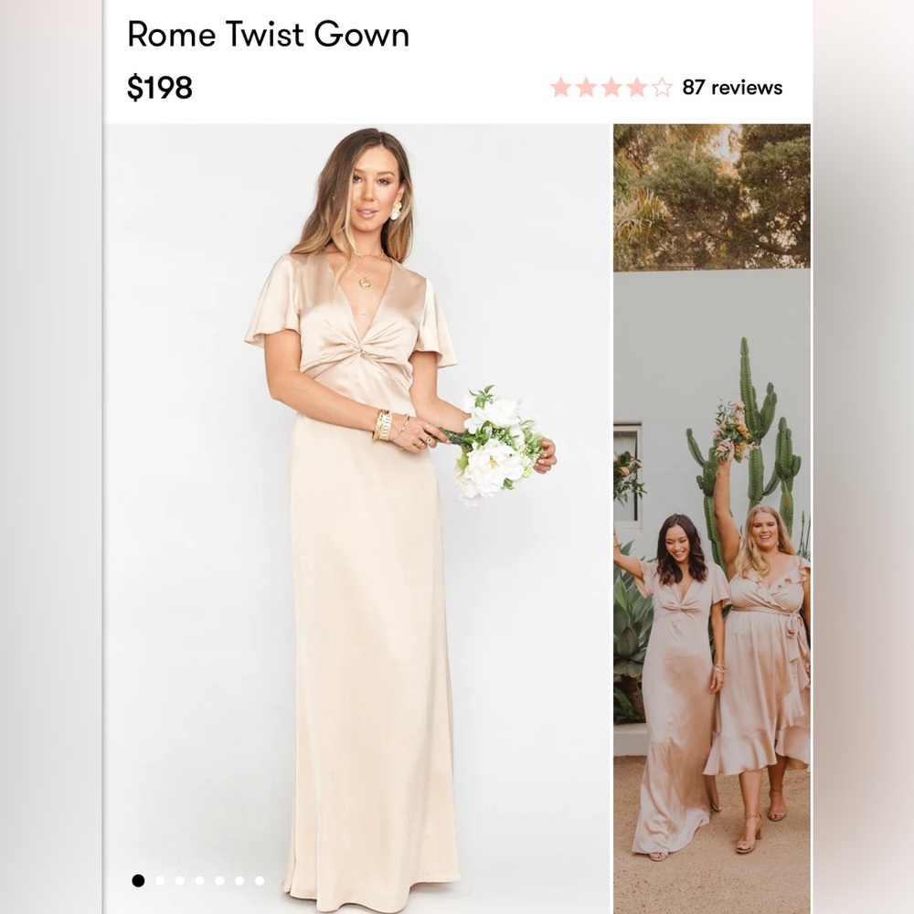 Show Me Your Mumu Rome Twist Gown
